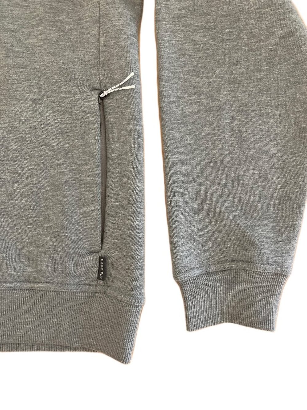 Free Fly Men's Bamboo Northcoast Fleece Crew Pullover Gray Size Medium/Large NWT - Picture 11 of 14